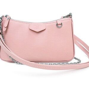 ❌SOLD❌ Louis Vuitton Epi Easy Pouch On a Strap in Rose Ballerina Pink